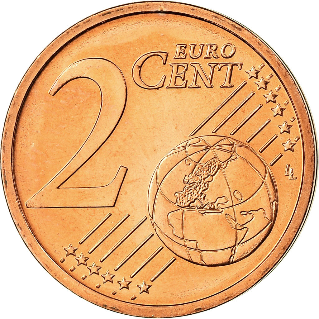 GERMANIA - REPUBBLICA FEDERALE, 2 Euro Cent, 2009, SPL, Acciaio placcato rame