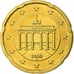 République fédérale allemande, 20 Euro Cent, 2009, SPL, Laiton, KM:255