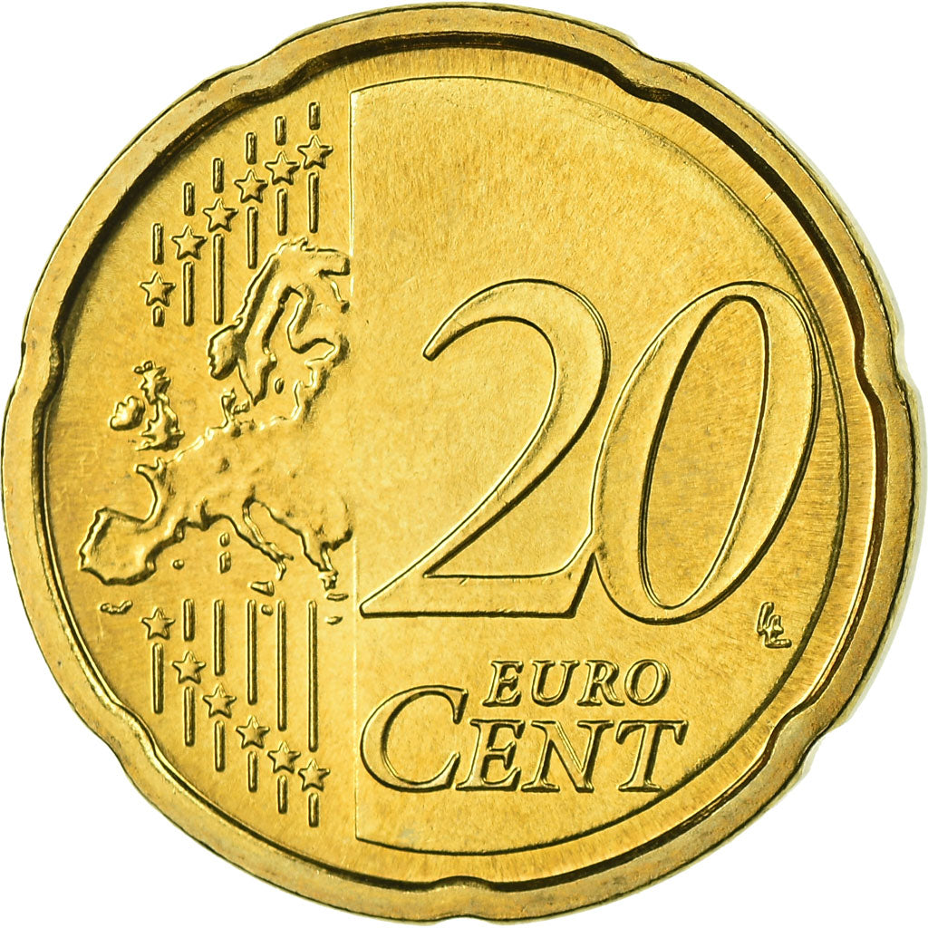 République fédérale allemande, 20 Euro Cent, 2009, SPL, Laiton, KM:255