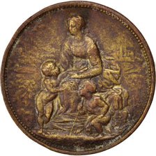 France, Medal, French Third Republic, Flora, TB+, Cuivre