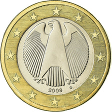 GERMANY - FEDERAL REPUBLIC, Euro, 2009, MS(65-70), Bi-Metallic, KM:257