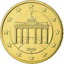 République fédérale allemande, 50 Euro Cent, 2009, FDC, Laiton, KM:256