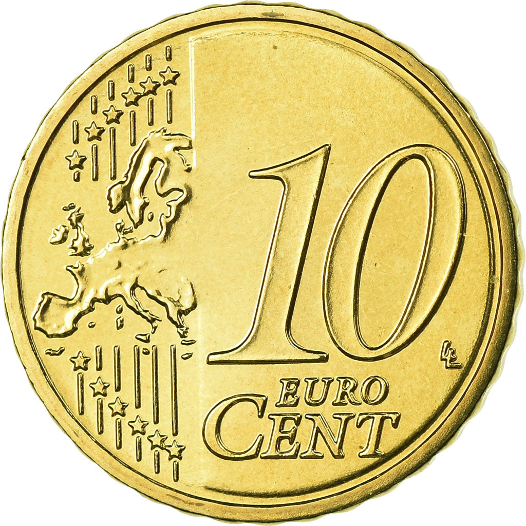 République fédérale allemande, 10 Euro Cent, 2009, FDC, Laiton, KM:254