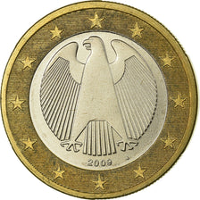 GERMANY - FEDERAL REPUBLIC, Euro, 2009, AU(55-58), Bi-Metallic, KM:257