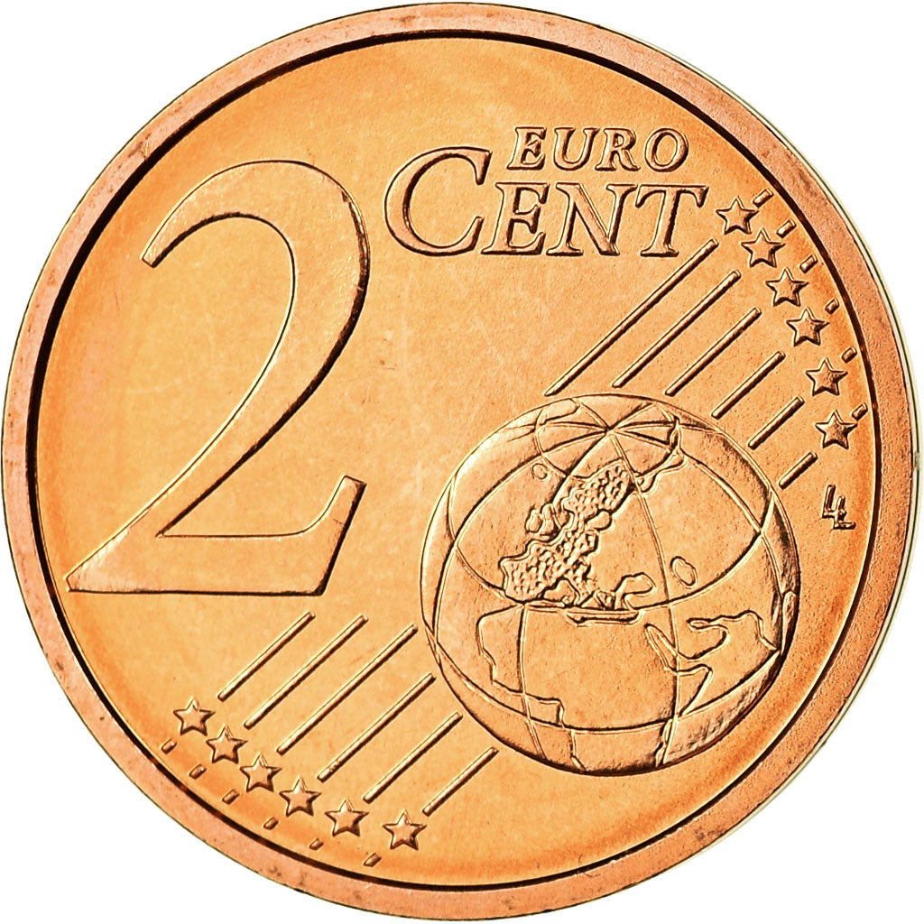 République fédérale allemande, 2 Euro Cent, 2009, FDC, Copper Plated Steel