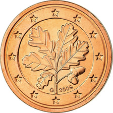 GERMANY - FEDERAL REPUBLIC, 2 Euro Cent, 2009, MS(65-70), Copper Plated Steel