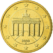 République fédérale allemande, 50 Euro Cent, 2009, FDC, Laiton, KM:256