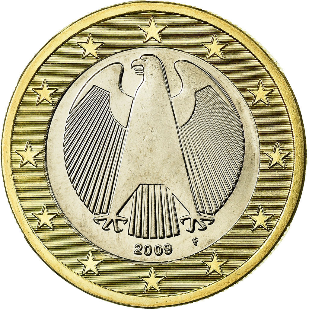 Bundesrepublik Deutschland, Euro, 2009, UNZ, Bi-Metallic, KM:257