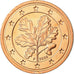 GERMANIA - REPUBBLICA FEDERALE, 2 Euro Cent, 2009, SPL, Acciaio placcato rame
