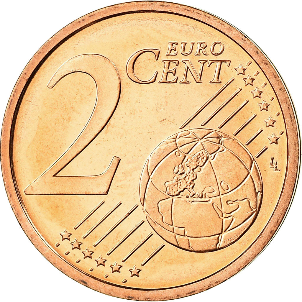 GERMANIA - REPUBBLICA FEDERALE, 2 Euro Cent, 2009, SPL, Acciaio placcato rame