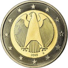 République fédérale allemande, 2 Euro, 2010, SPL, Bi-Metallic, KM:258