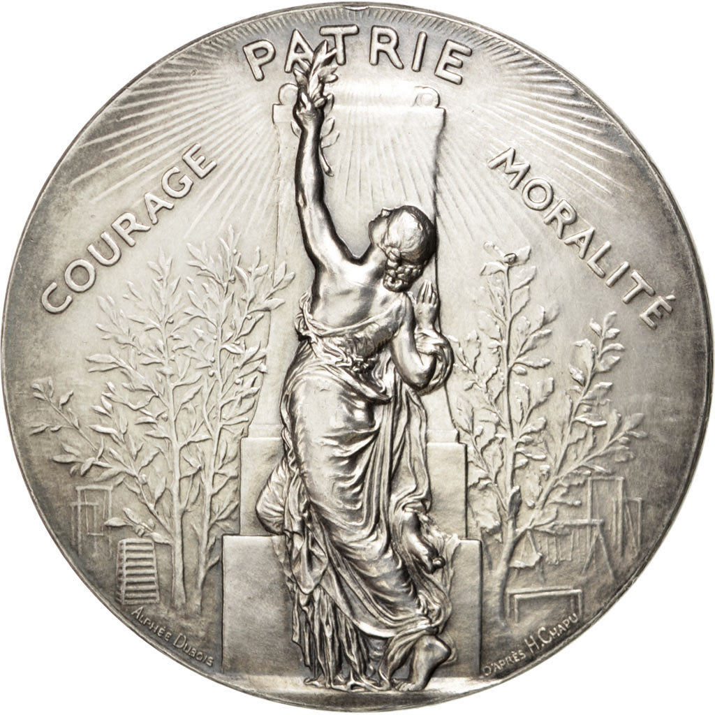 France, Medal, French Third Republic, Sports & leisure, Dubois.A, AU(55-58)