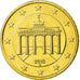 Bundesrepublik Deutschland, 50 Euro Cent, 2010, UNZ, Messing, KM:256