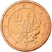 République fédérale allemande, Euro Cent, 2008, SPL, Copper Plated Steel