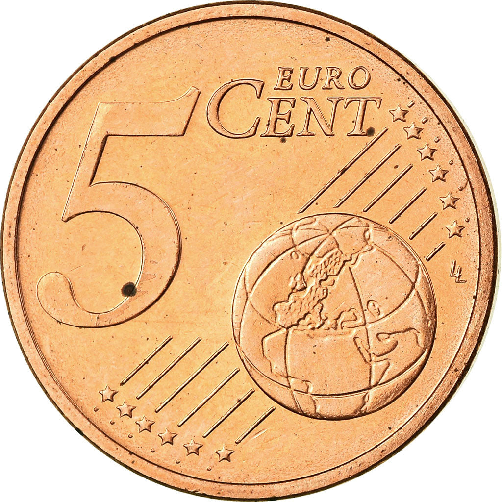 République fédérale allemande, 5 Euro Cent, 2008, SPL, Copper Plated Steel