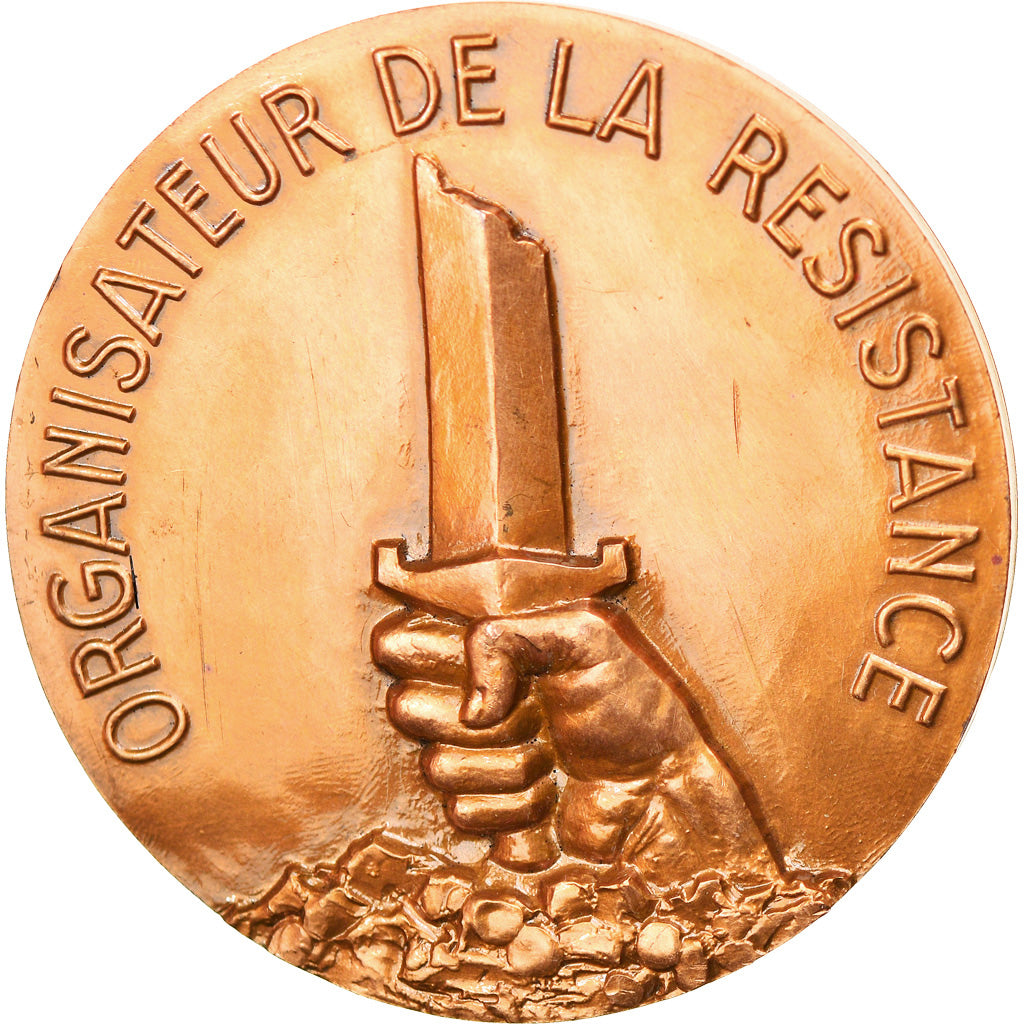 França, Medal, Jean Moulin, Organisateur de la Résistance, Políticas