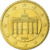 République fédérale allemande, 50 Euro Cent, 2008, SPL, Laiton, KM:256