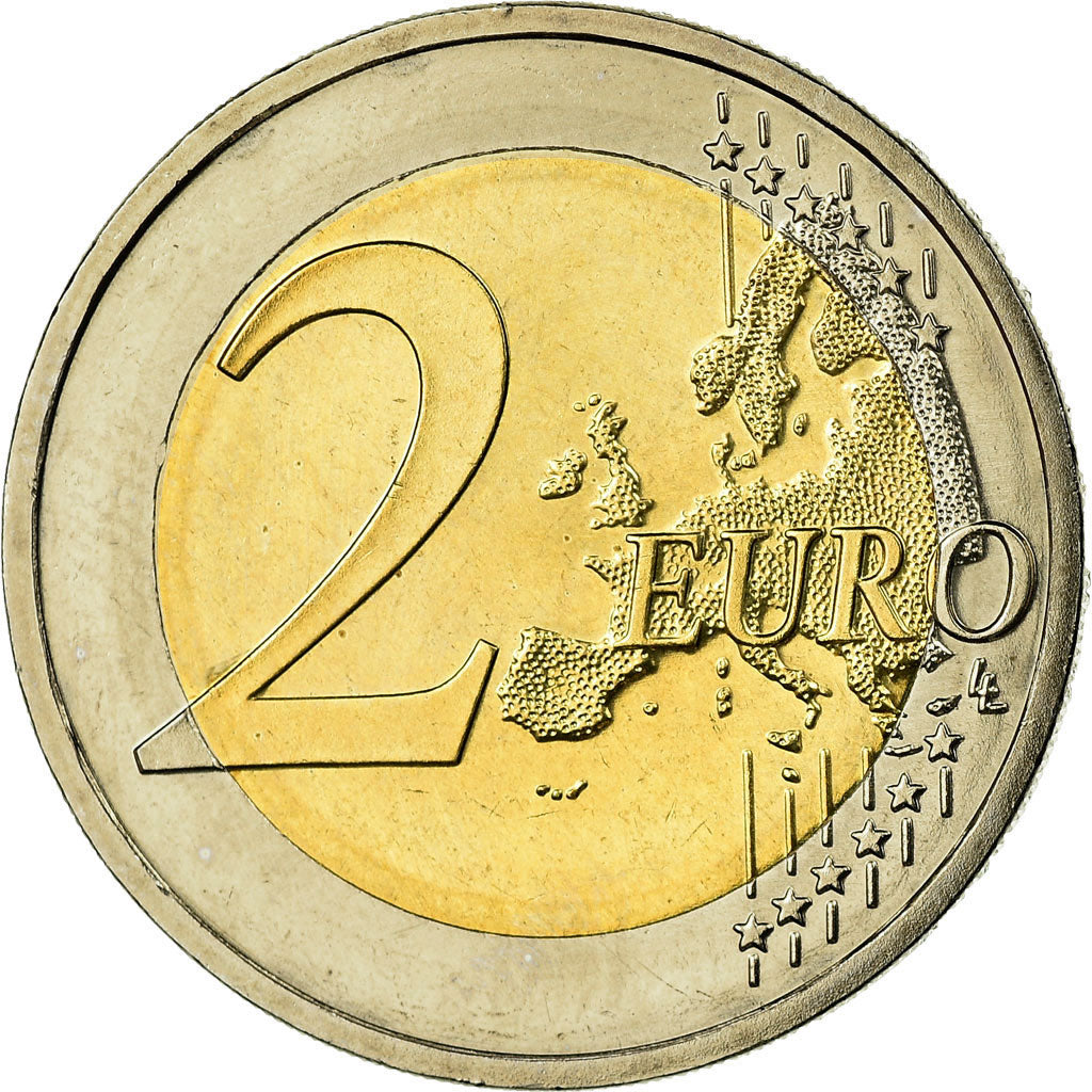 GERMANY - FEDERAL REPUBLIC, 2 Euro, 2008, MS(63), Bi-Metallic, KM:261