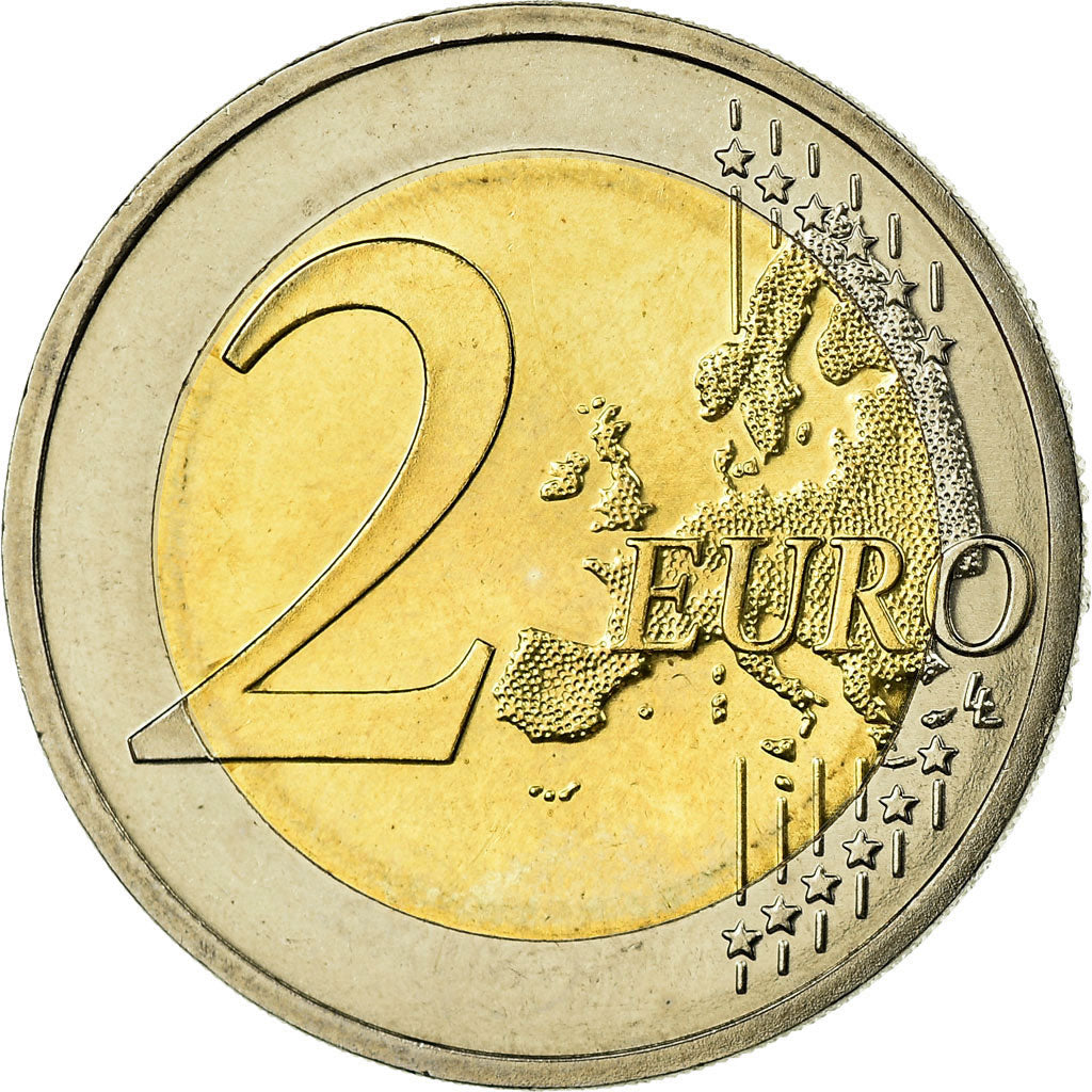 GERMANY - FEDERAL REPUBLIC, 2 Euro, 2008, MS(63), Bi-Metallic, KM:261