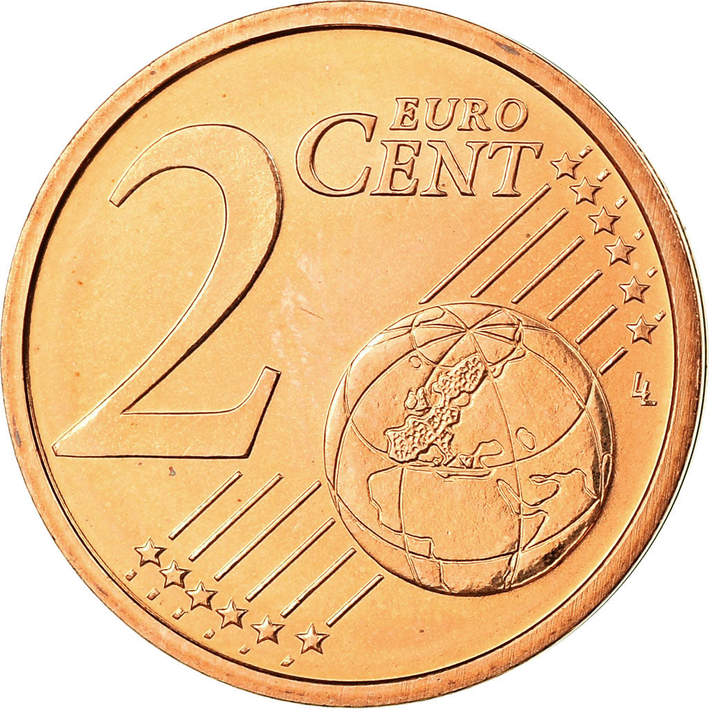 GERMANIA - REPUBBLICA FEDERALE, 2 Euro Cent, 2008, SPL, Acciaio placcato rame
