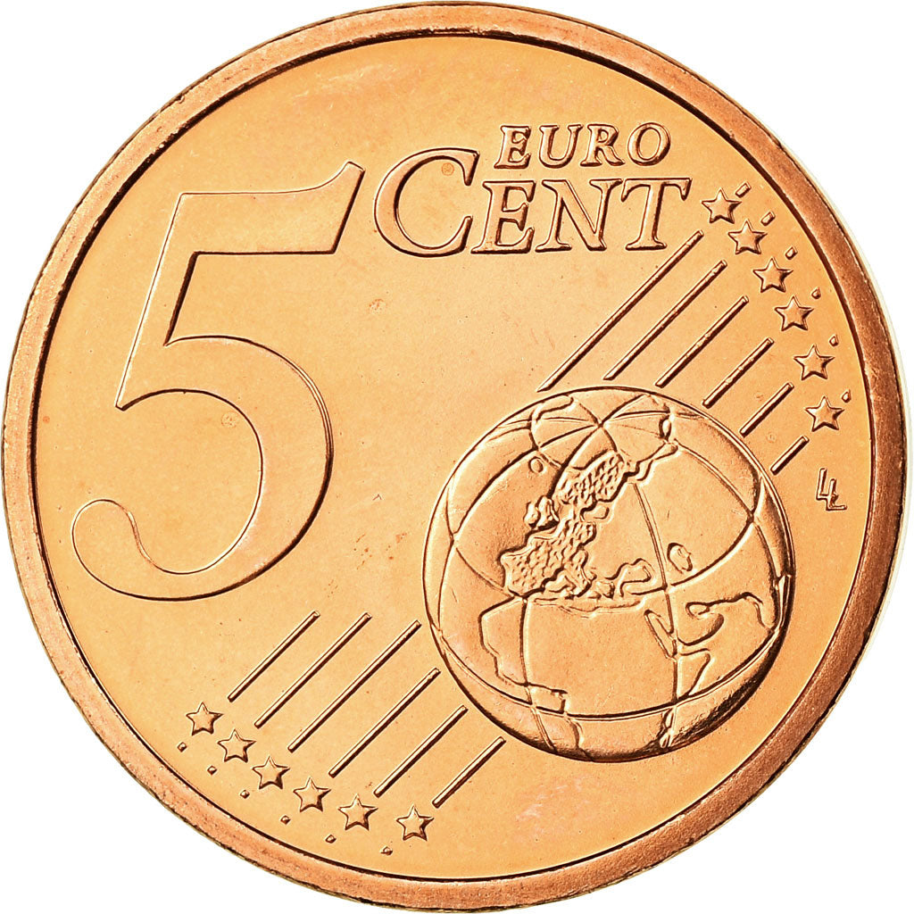 République fédérale allemande, 5 Euro Cent, 2008, SPL, Copper Plated Steel