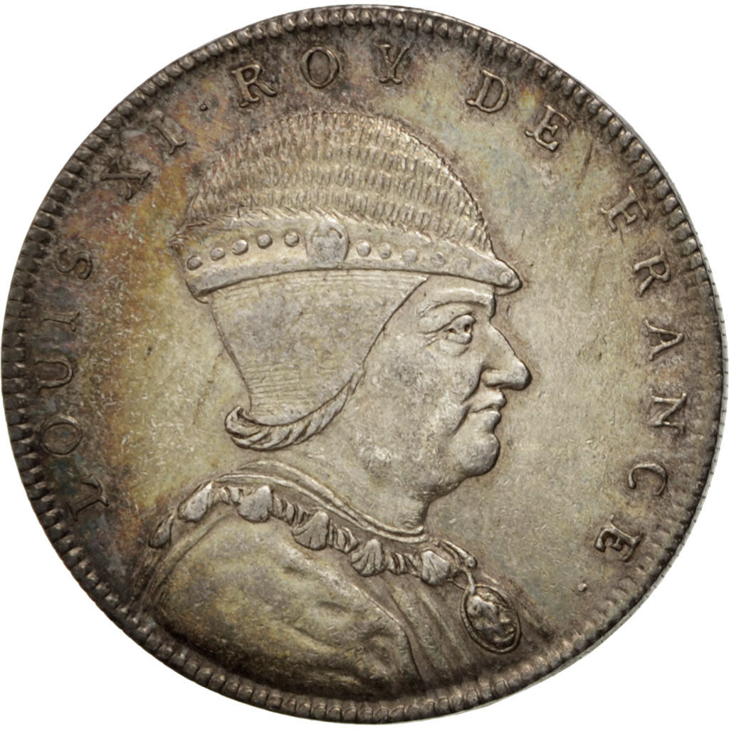 Portraits des rois de France, Louis XI, Médaille