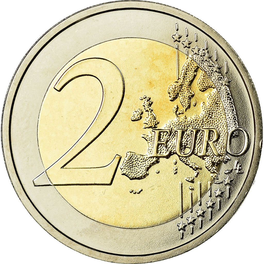 GERMANY - FEDERAL REPUBLIC, 2 Euro, 2008, MS(63), Bi-Metallic, KM:258