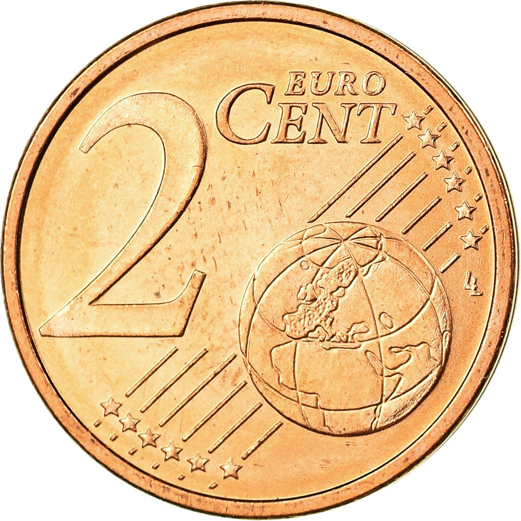 République fédérale allemande, 2 Euro Cent, 2008, SPL, Copper Plated Steel