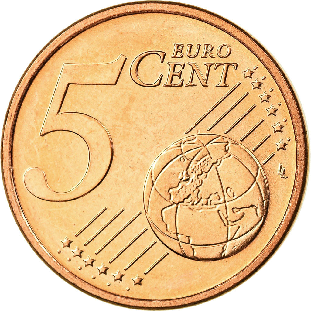 République fédérale allemande, 5 Euro Cent, 2008, SPL, Copper Plated Steel