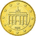 GERMANIA - REPUBBLICA FEDERALE, 10 Euro Cent, 2008, SPL, Ottone, KM:254