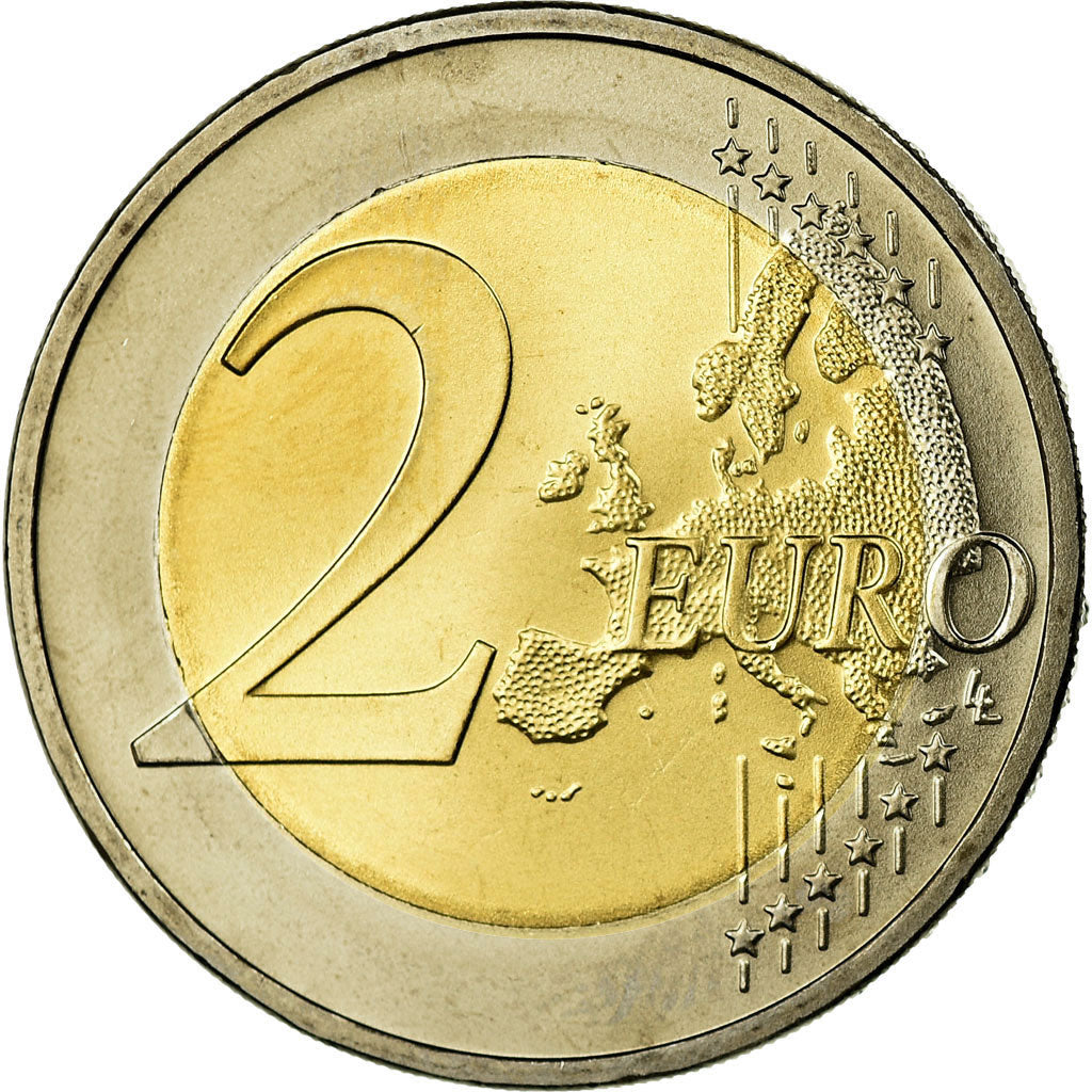 GERMANY - FEDERAL REPUBLIC, 2 Euro, 2008, MS(63), Bi-Metallic, KM:261