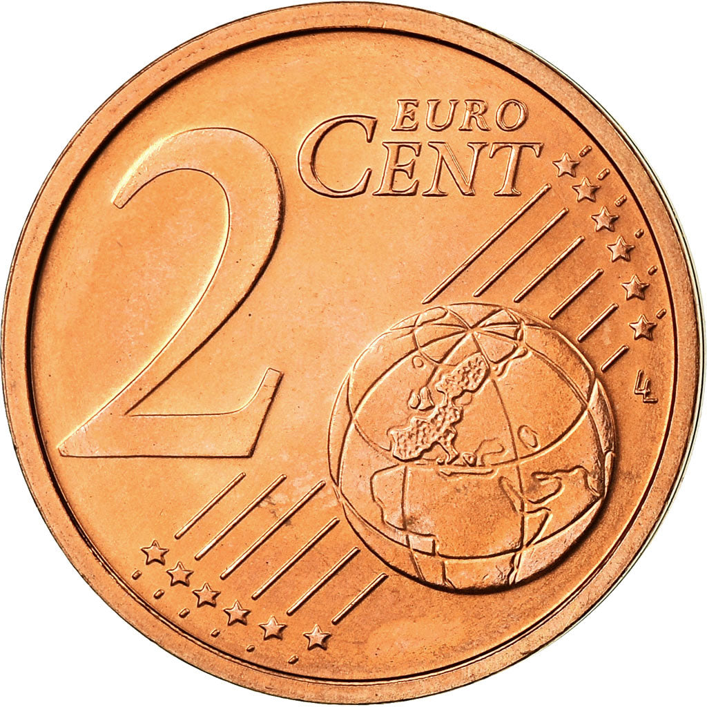 République fédérale allemande, 2 Euro Cent, 2008, SPL, Copper Plated Steel
