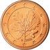 République fédérale allemande, 5 Euro Cent, 2008, SPL, Copper Plated Steel