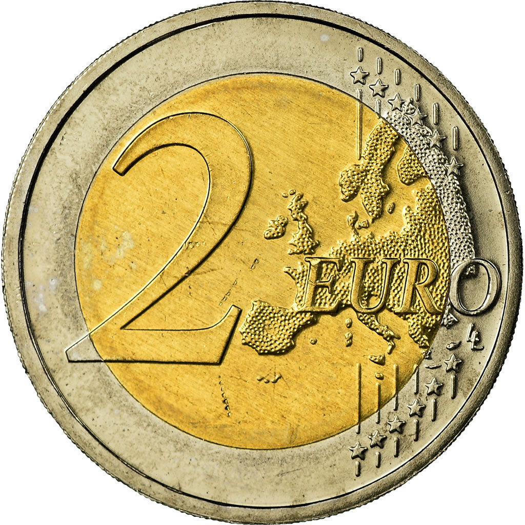 GERMANIA - REPUBBLICA FEDERALE, 2 Euro, 2008, SPL, Bi-metallico, KM:261