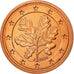 République fédérale allemande, 2 Euro Cent, 2008, SPL, Copper Plated Steel