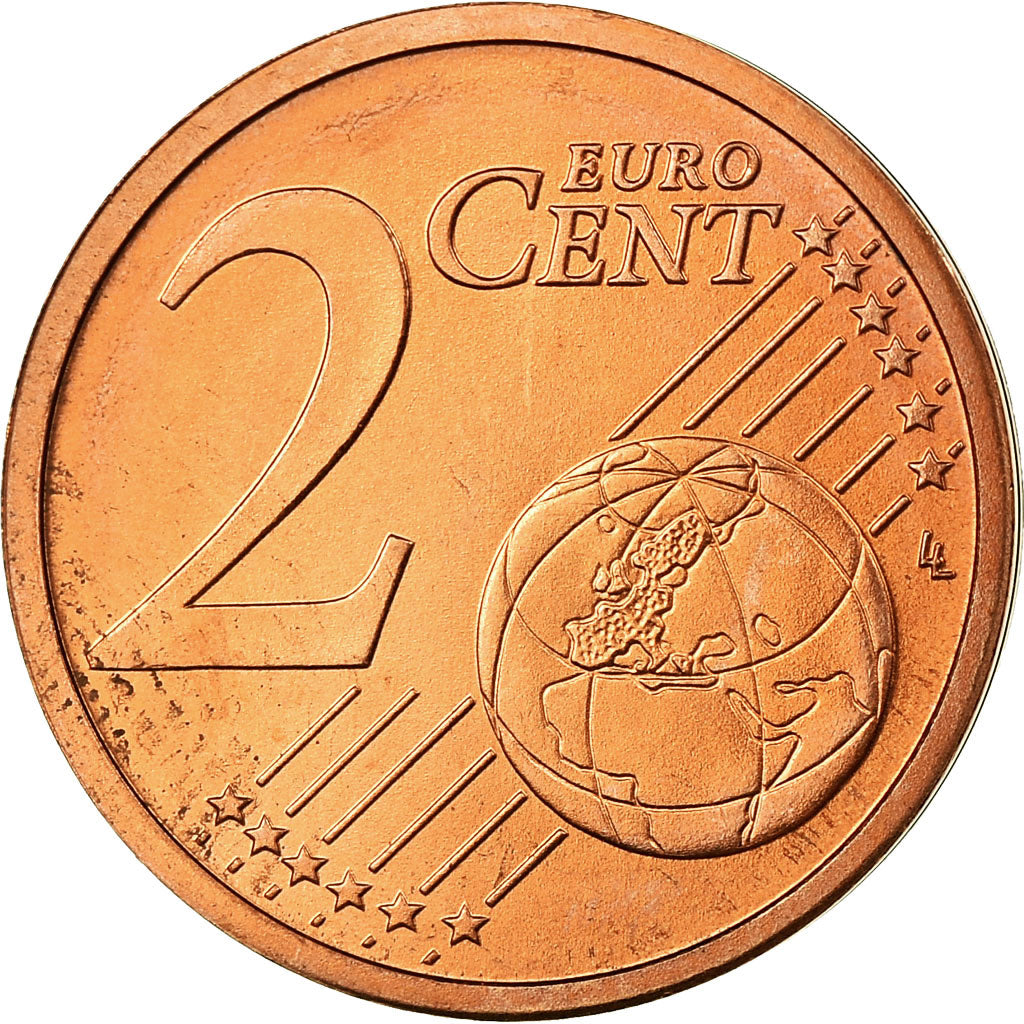 République fédérale allemande, 2 Euro Cent, 2008, SPL, Copper Plated Steel