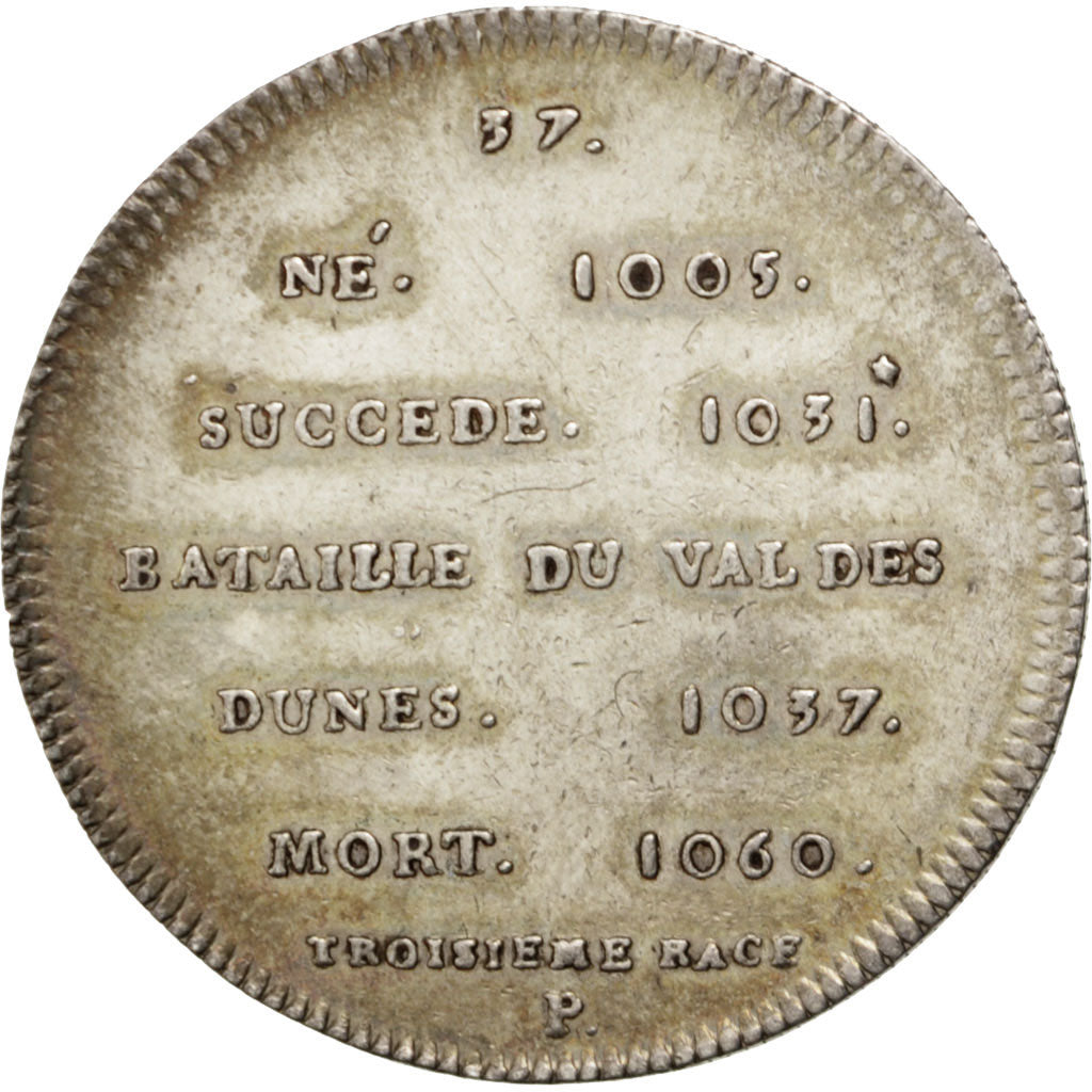 Portraits des rois de France, Henri Ier, Médaille