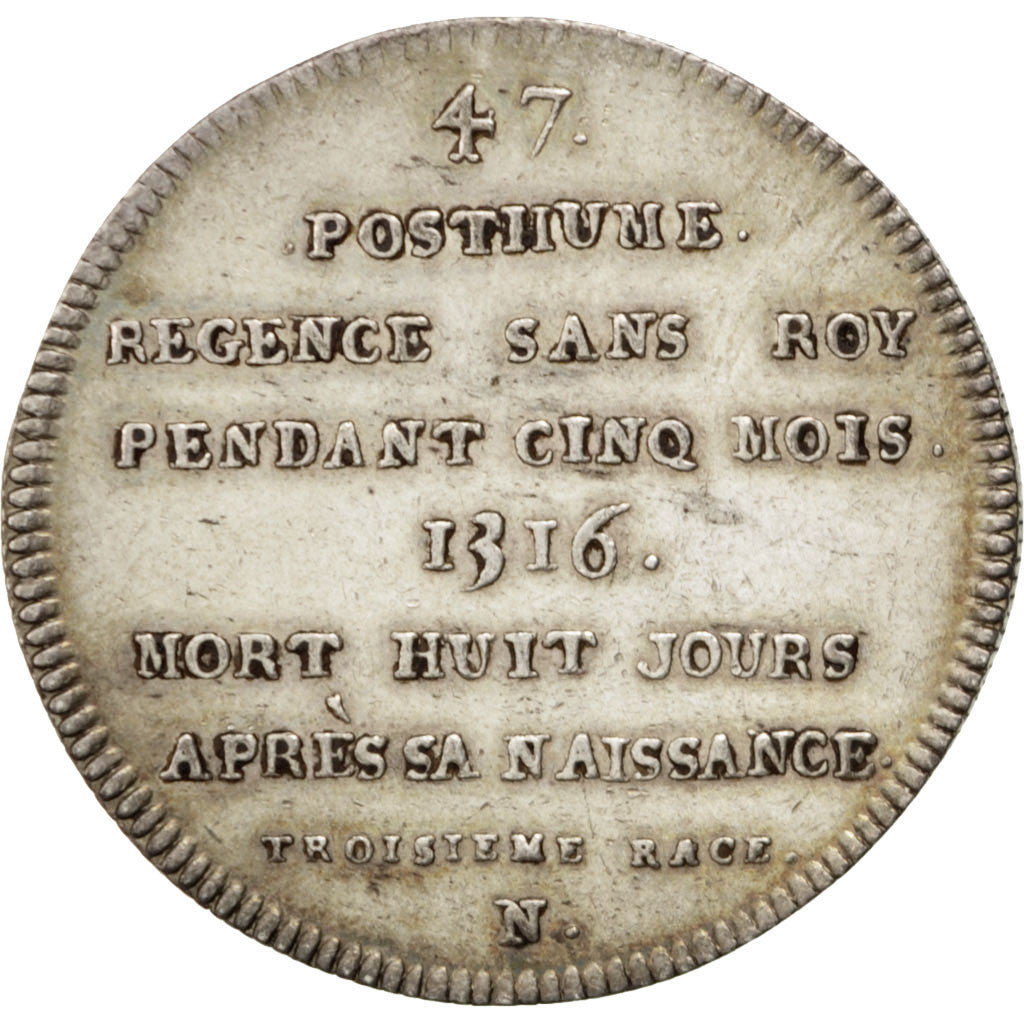 Portraits des rois de France, Jean I, Médaille