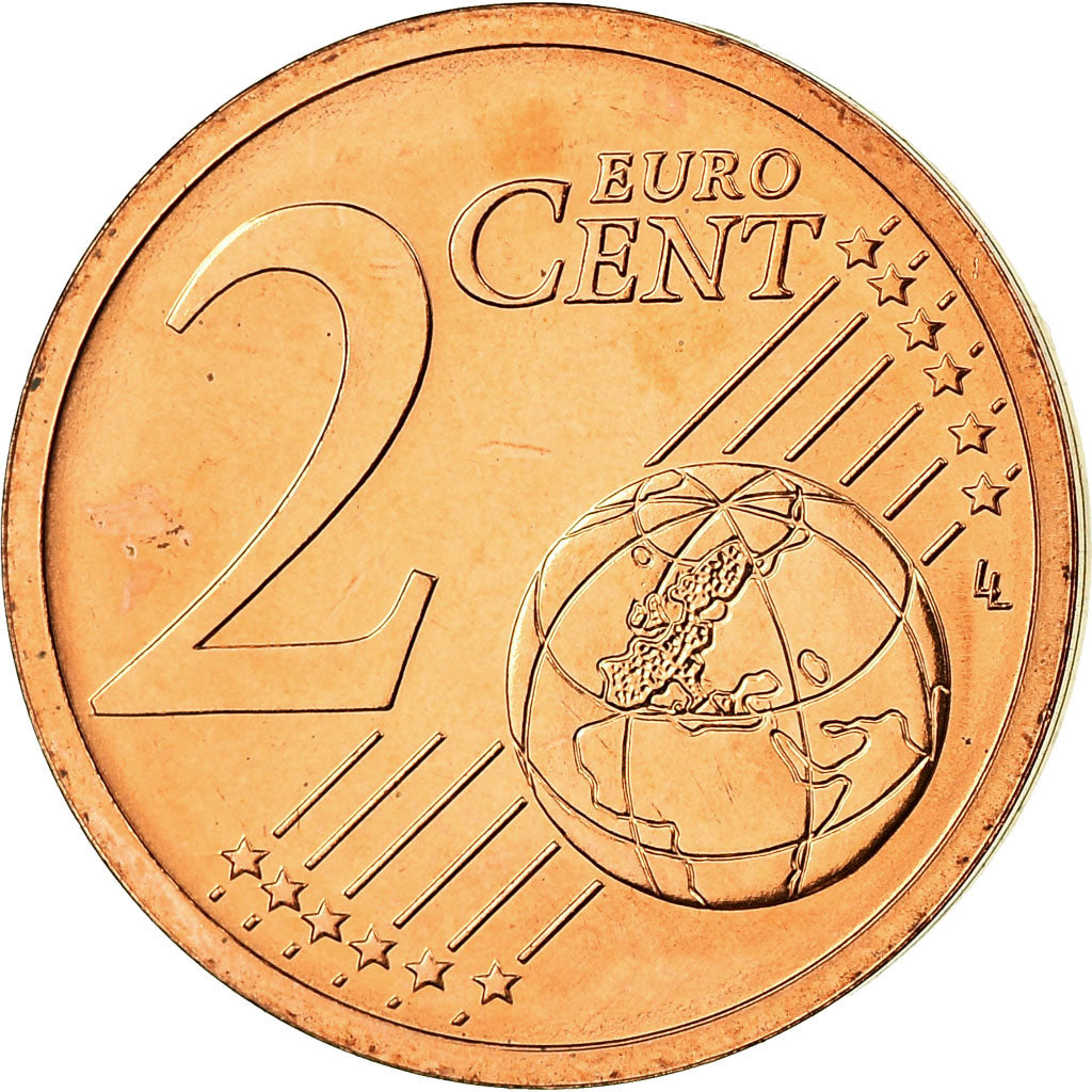 République fédérale allemande, 2 Euro Cent, 2010, SPL, Copper Plated Steel