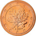 GERMANIA - REPUBBLICA FEDERALE, 5 Euro Cent, 2010, SPL, Acciaio placcato rame