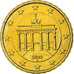 GERMANIA - REPUBBLICA FEDERALE, 10 Euro Cent, 2010, SPL, Ottone, KM:254