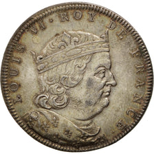 France, Medal, Louis VI, History, AU(50-53), Silver