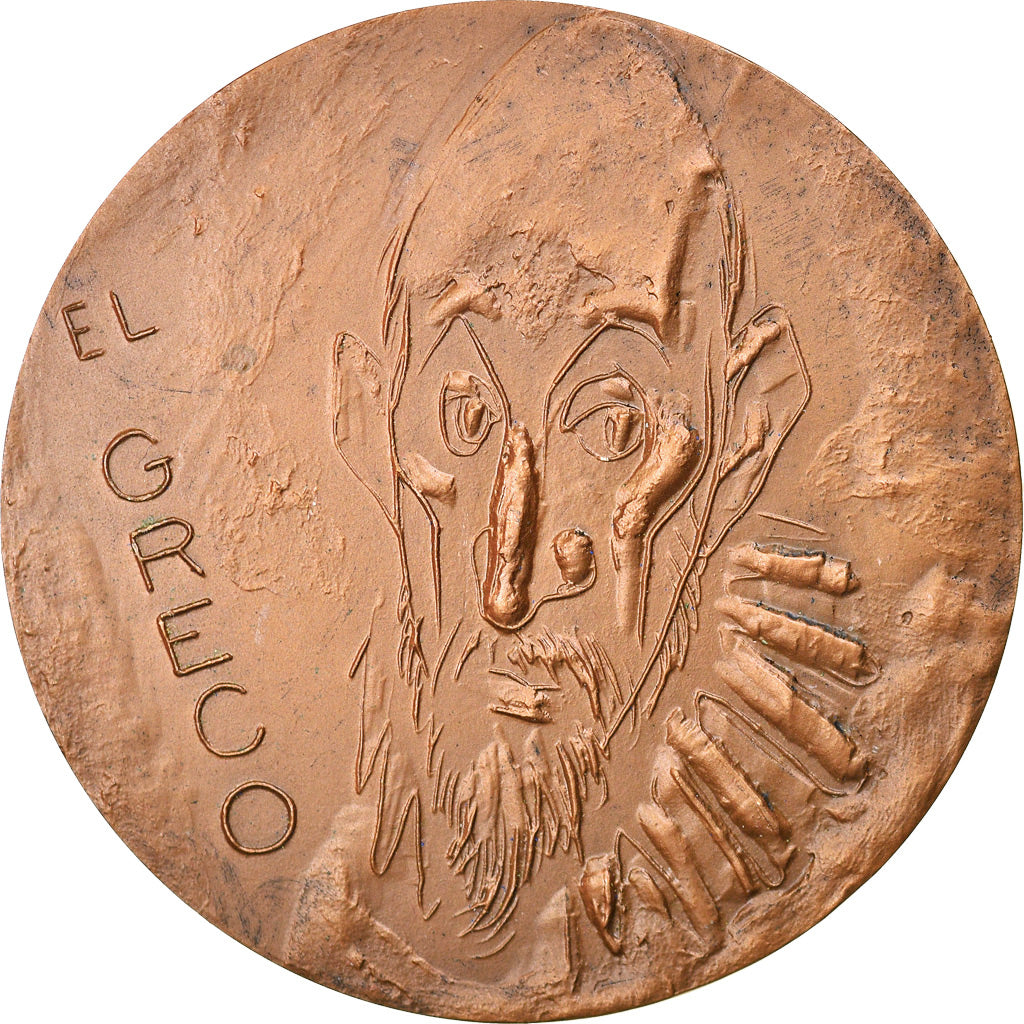 Francia, medalla, Peinture, Sculpture, El Greco, Arts & Culture, 1976