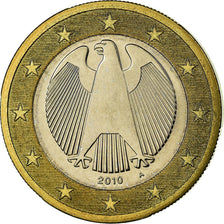 GERMANY - FEDERAL REPUBLIC, Euro, 2010, AU(55-58), Bi-Metallic, KM:257
