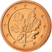 Bundesrepublik Deutschland, 2 Euro Cent, 2010, UNZ, Copper Plated Steel, KM:208