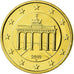 GERMANIA - REPUBBLICA FEDERALE, 50 Euro Cent, 2010, SPL, Ottone, KM:256