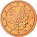 République fédérale allemande, 2 Euro Cent, 2010, SPL, Copper Plated Steel