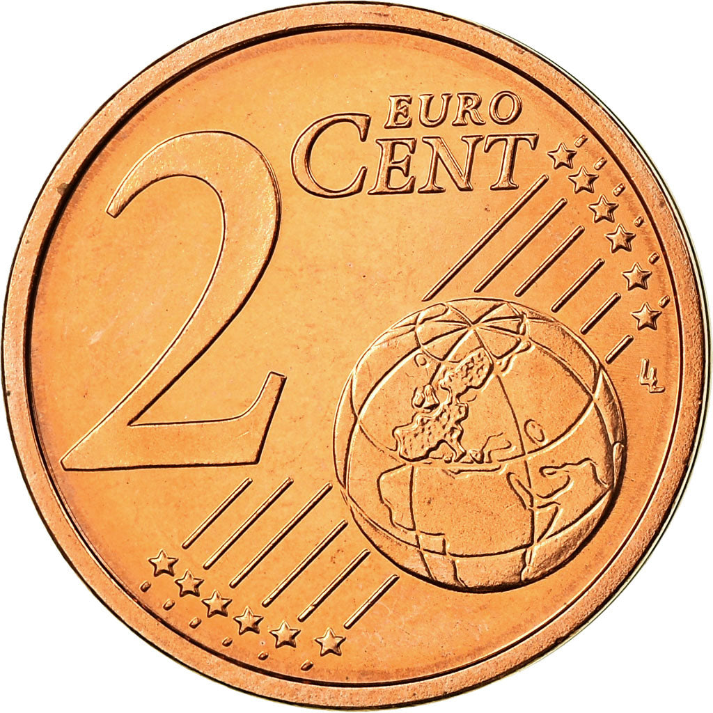 République fédérale allemande, 2 Euro Cent, 2010, SPL, Copper Plated Steel