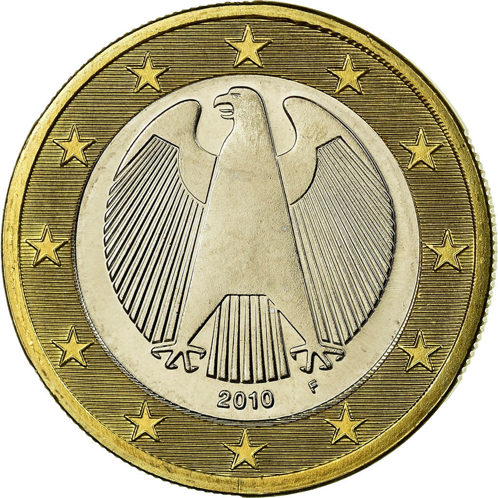 République fédérale allemande, Euro, 2010, SPL, Bi-Metallic, KM:257