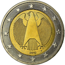 GERMANIA - REPUBBLICA FEDERALE, 2 Euro, 2010, SPL-, Bi-metallico, KM:258